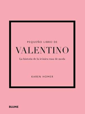 cover image of Pequeño libro de Valentino